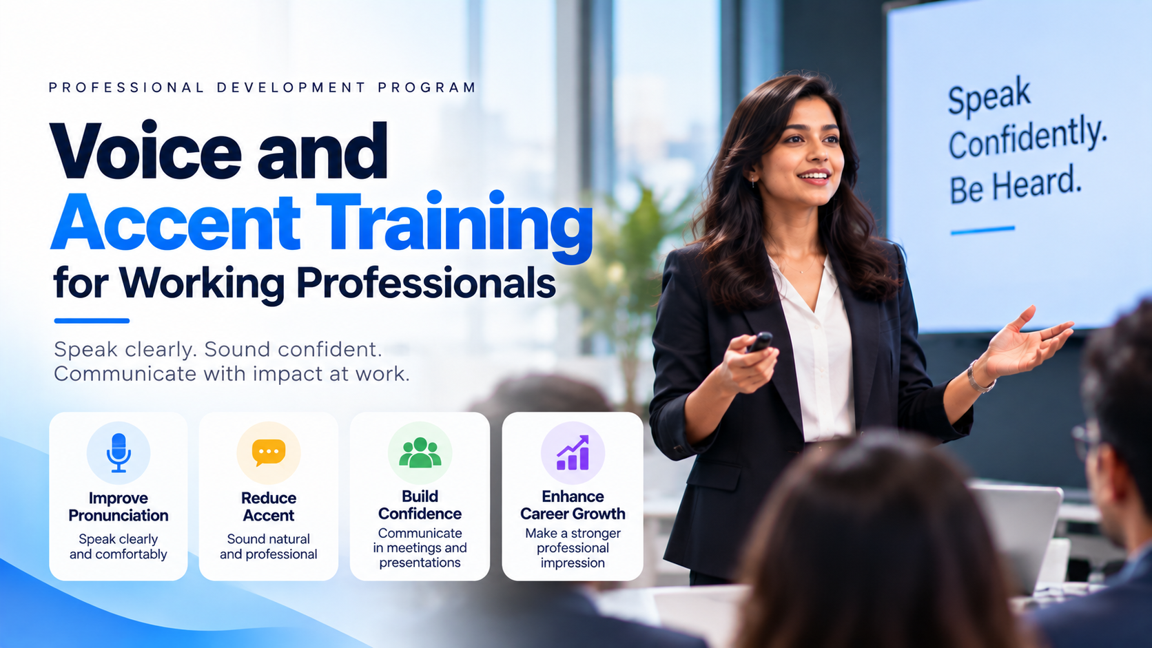 Voice & Accent Training for Professionals — course overview